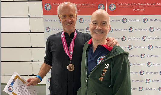 Roger Saul Tai Chi Bronze Medal