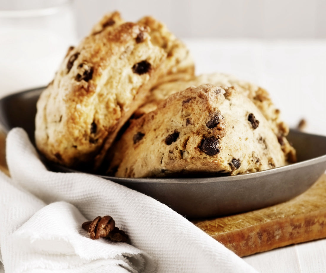 Cinnamon, Date & Walnut Scones