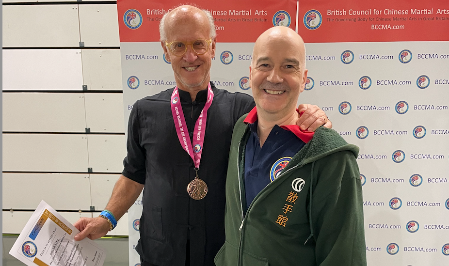 Roger Saul Tai Chi Bronze Medal