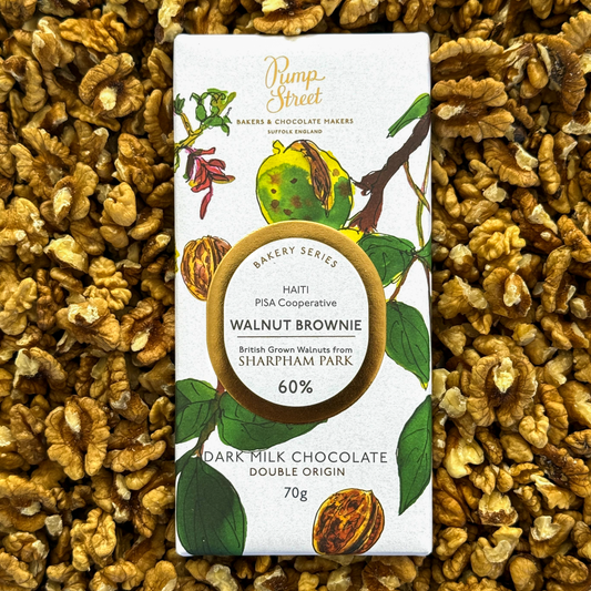 Pump Street Chocolate Walnut Brownie Bar 60%