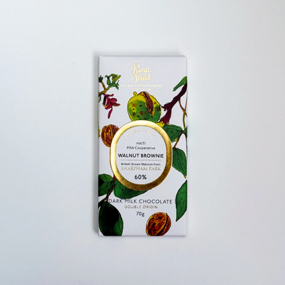 Pump Street Chocolate Walnut Brownie Bar 60%
