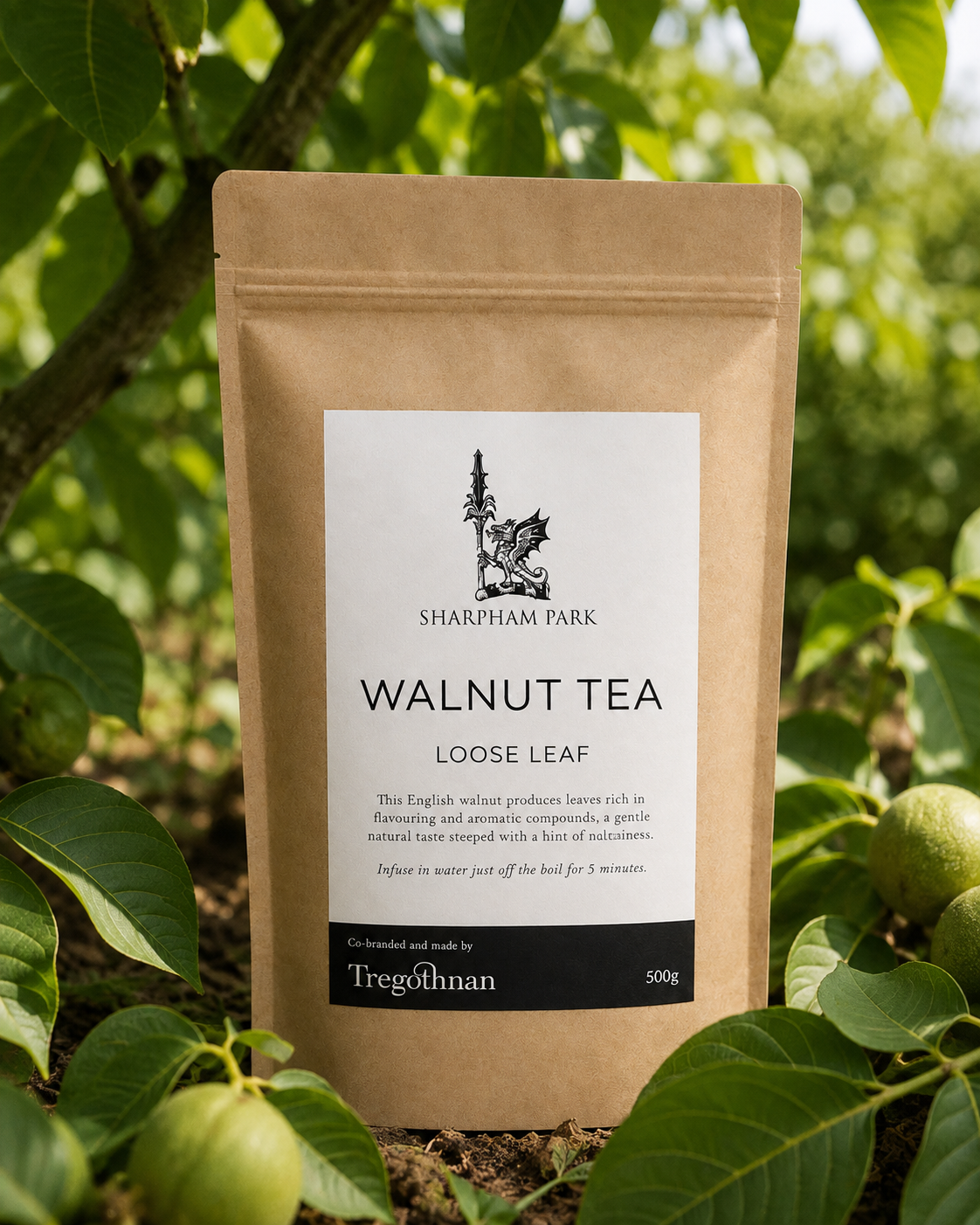 Tregothnan x Sharpham Park Walnut Leaf Tea